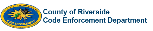 County of Riverside Code Enforcement Department Logo